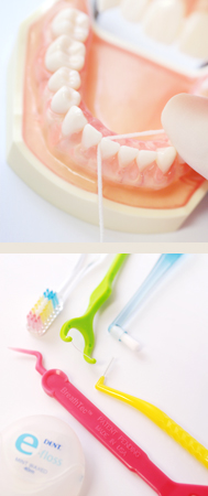 歯間ブラシやフロスなど、オーラルケア用品